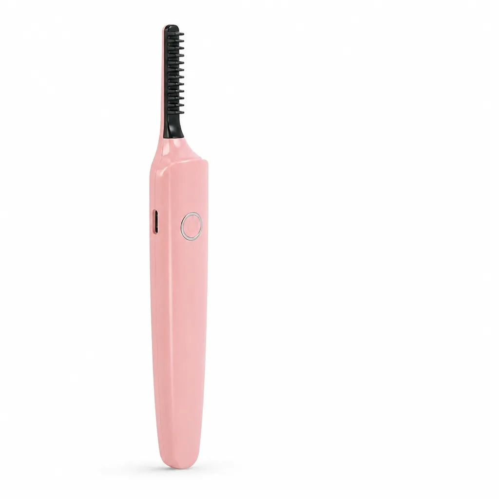 Heated Rechargeable Lash-Curling Eyelash Curler Comb