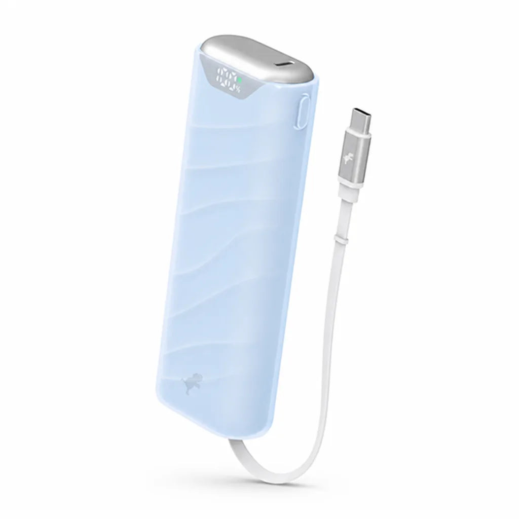 Power Bank 10,000 mAh Compact Retractable USB-C