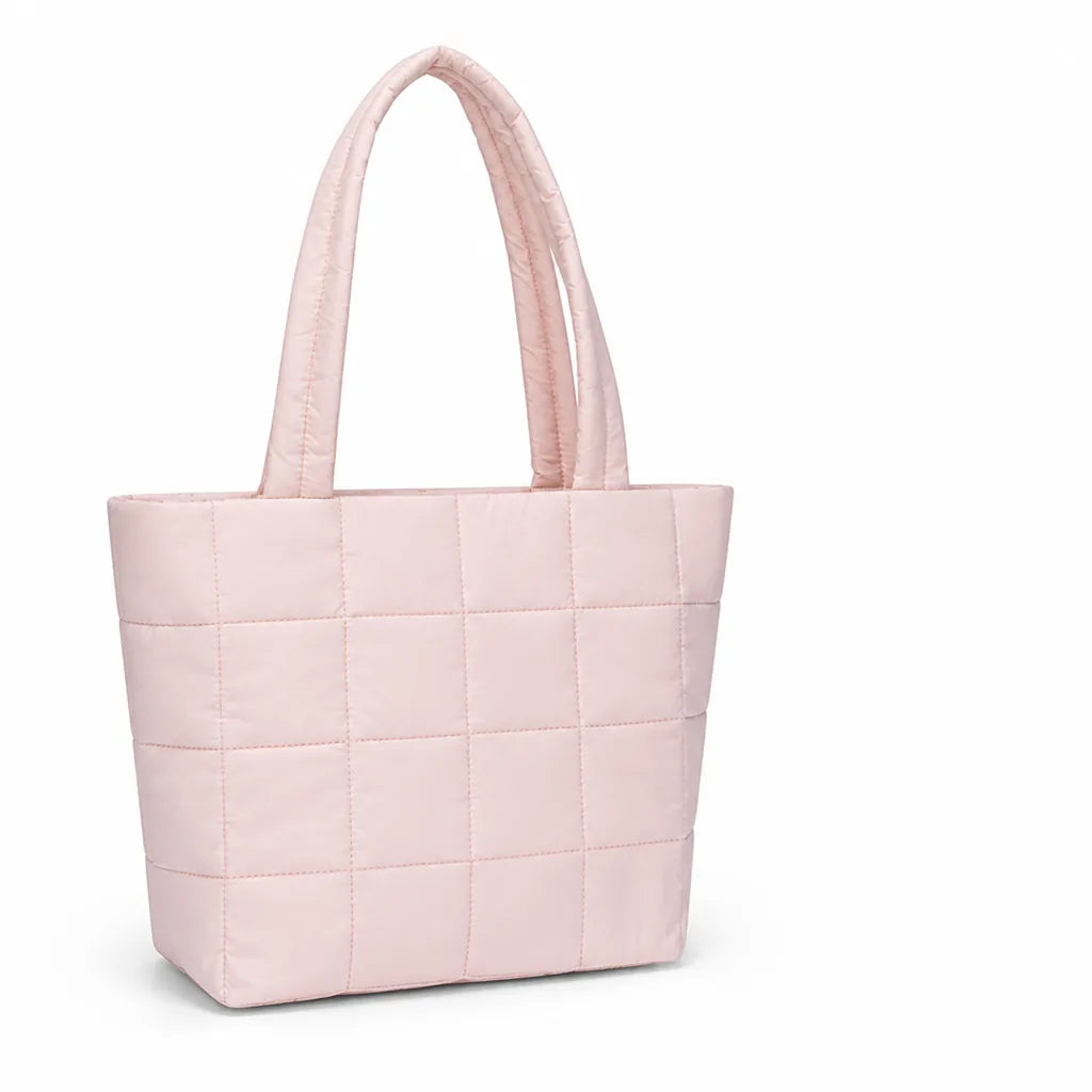 Tote Bag Quilted Padded Easy Clean