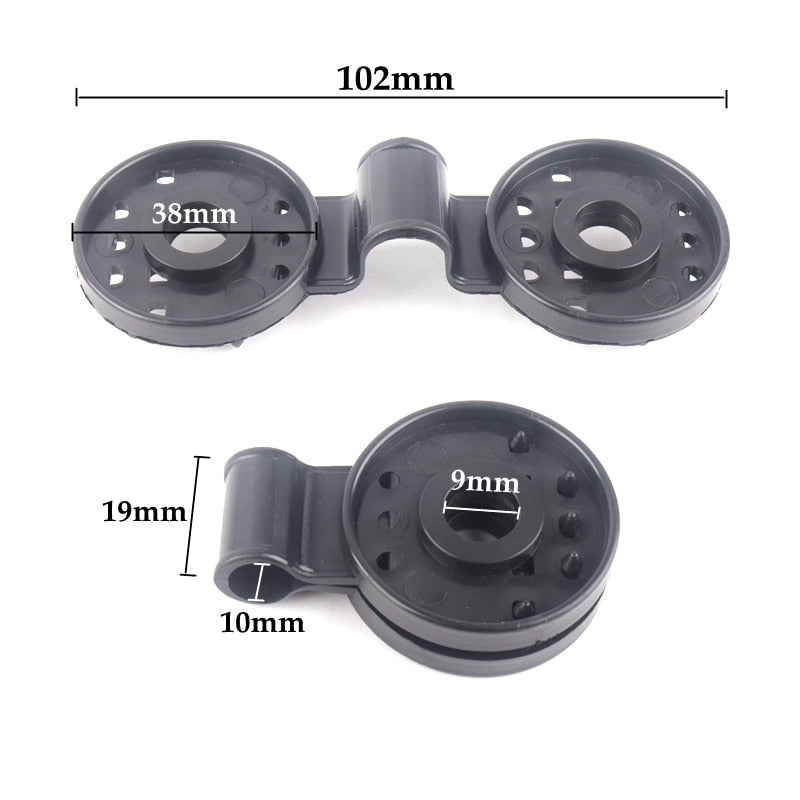 Versatile Shade Holder with Spring Grip and UV Protection