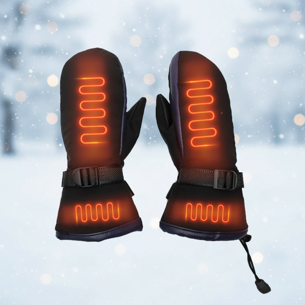 Electric Heated Gloves with Adjustable Temperature Control for Comfort