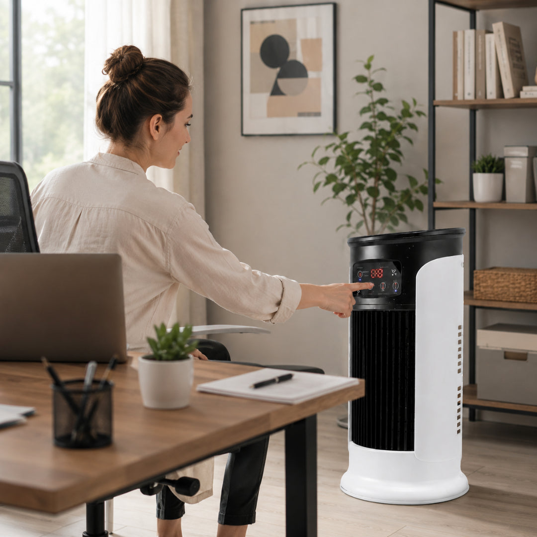 Indoor Air Conditioner – Portable Evaporative Tower Cooler for Home