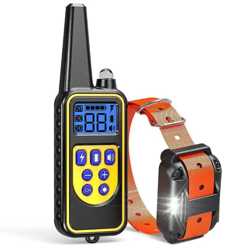 Ergonomic Long Range Training Collar for Hunting – Waterproof Design