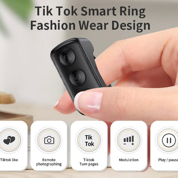SmartScroll Bluetooth Ring for Effortless Control