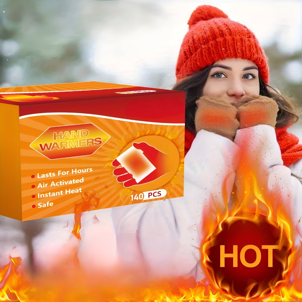 Instant Heat Disposable Hand Warmers with Carbon Fiber for Cold Days