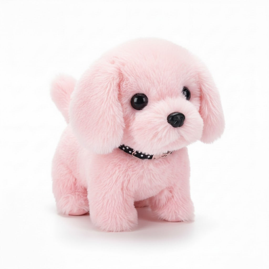 Touch-Activated Plush Puppy Toy – Realistic Moving Companion for Kids 4-6