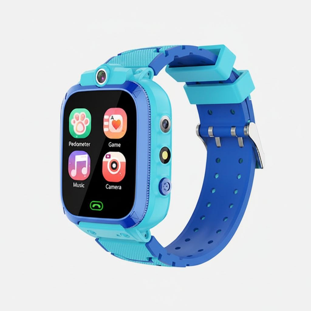 Interactive Kids Smartwatch with Pedometer, Music, and Games