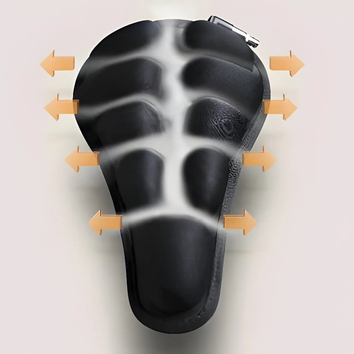 Comfortable 3D Air-Inflated Bicycle Seat Pad