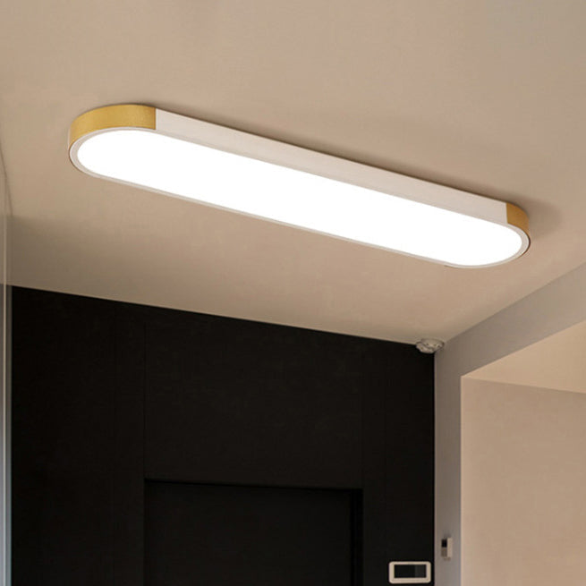 Modern Minimalist LED Flush Mount Ceiling Light with Sleek Design