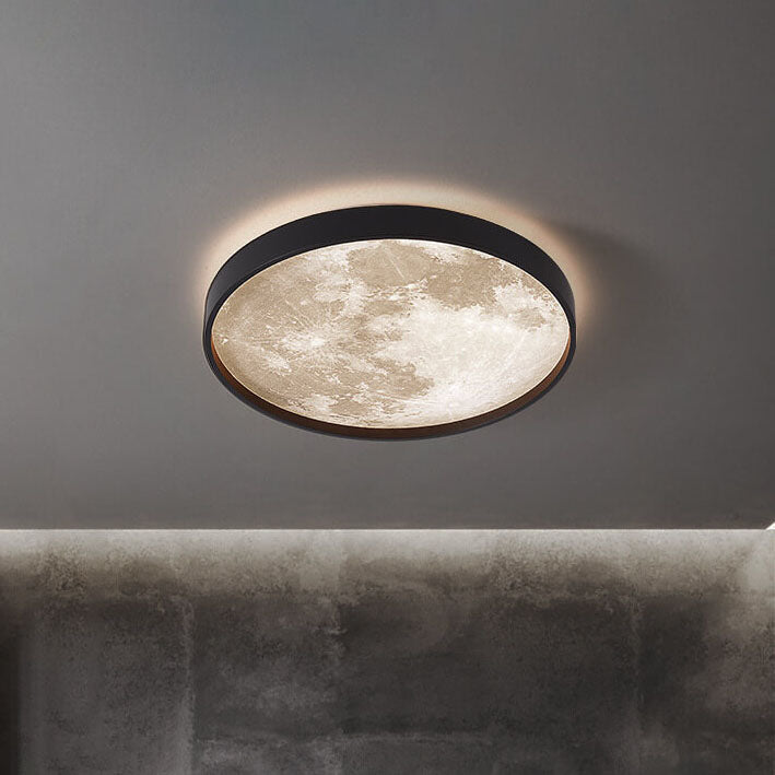 Sleek Round LED Ceiling Light Fixture – Modern Flush Mount Design