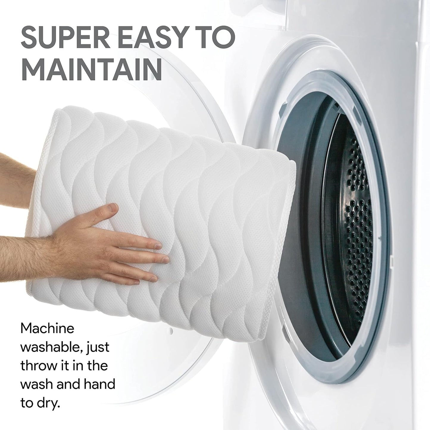 Ergonomically Designed Full Body Bathtub Pillow for Relaxation Comfort