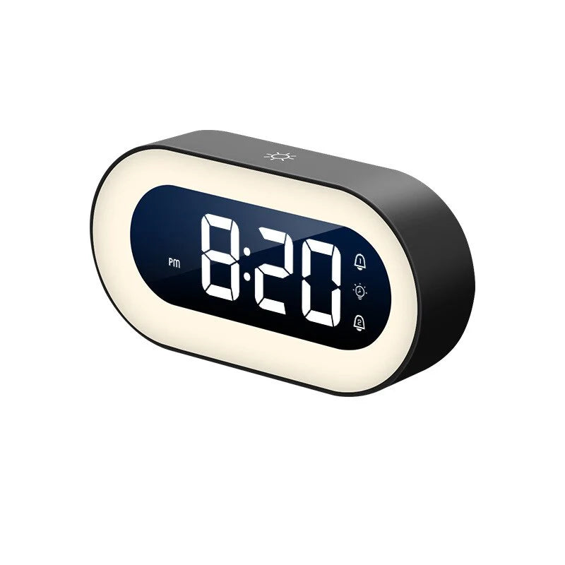 Tranquil Dawn Alarm Clock with Adjustable Light and Soothing Sounds