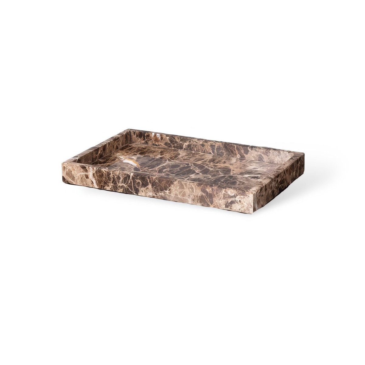 Stylish Bath Essentials Set with Polished Marble-Effect Finish