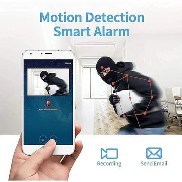 Compact 1080P HD Wifi Security Camera with Night Vision for Children
