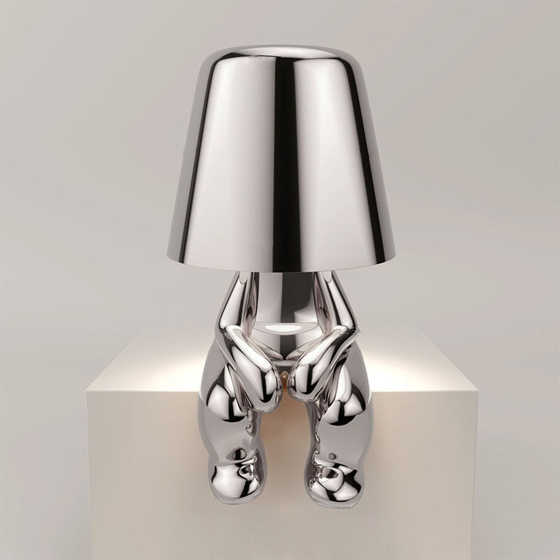 LED Table Lamp with Rechargeable Battery – Modern Design