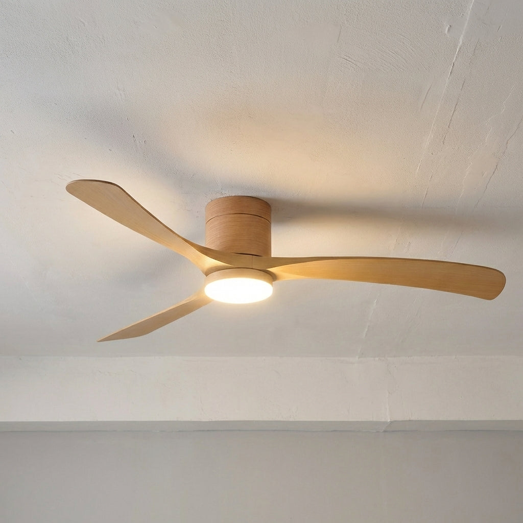 Ceiling Fan with Built-in LED Light | Whisper-Quiet Performance for All Seasons