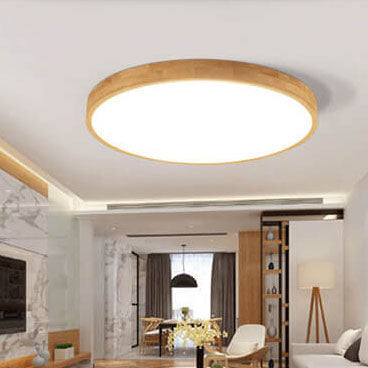 Ultra-Slim LED Ceiling Light Fixture – Modern Flush Mount Design