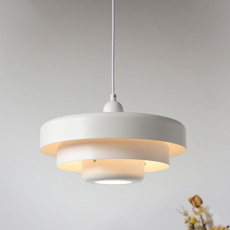 Vintage Multi-Layered Round Pendant Light for Kitchen – Stylish Design