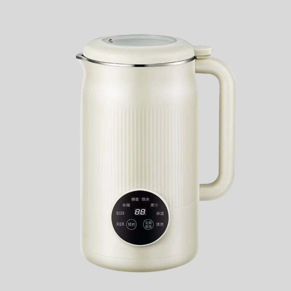 Electric Milk Maker with Touch Controls for Homemade Nut Beverages