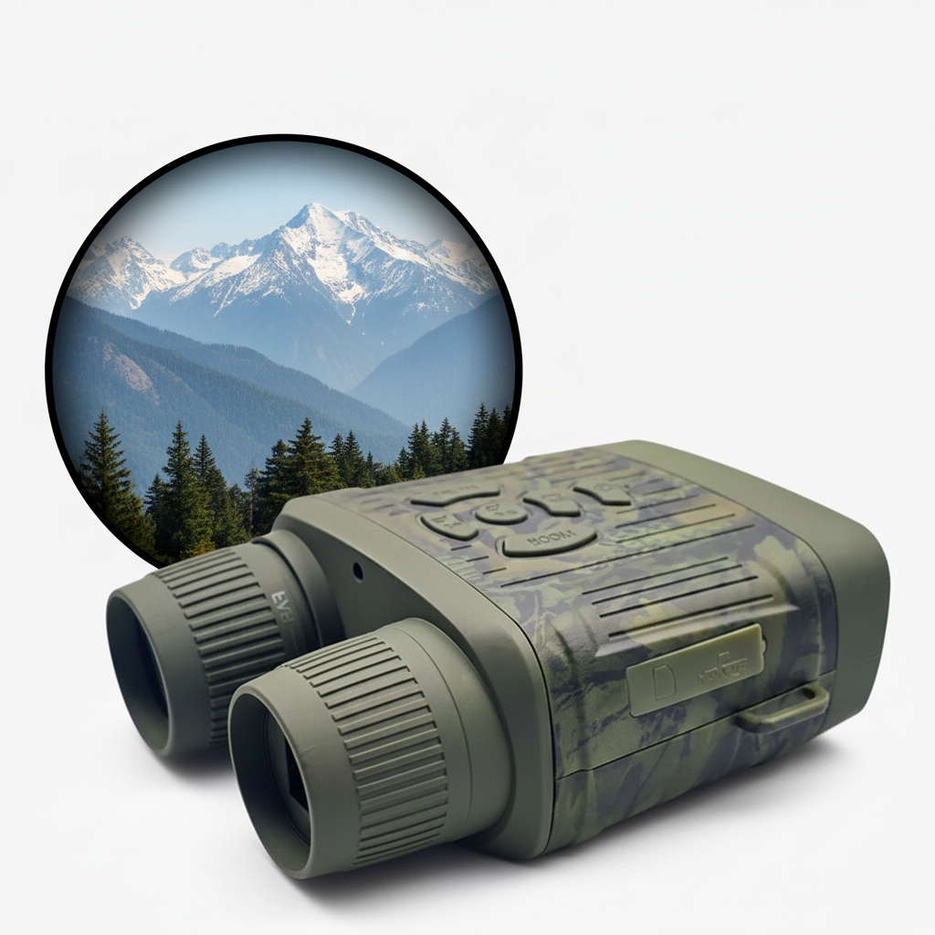 Night Vision Binoculars with 1000ft Infrared Range – HD Clarity