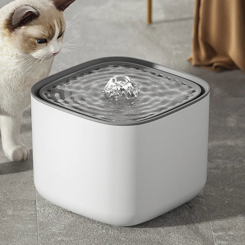 3L Water Fountain for Pets – Quiet Operation with Adjustable Flow Rate