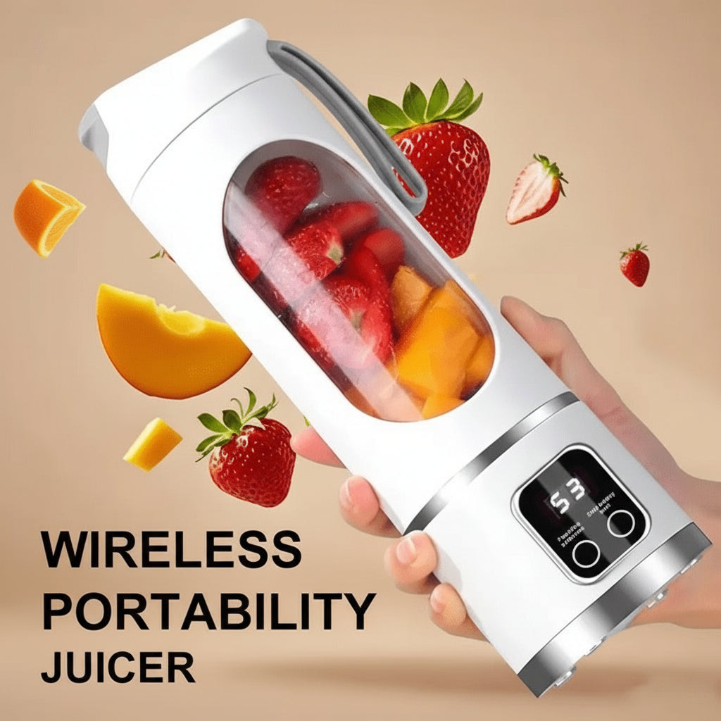 USB Rechargeable Smoothie Maker – Portable Blender for Quick Drinks