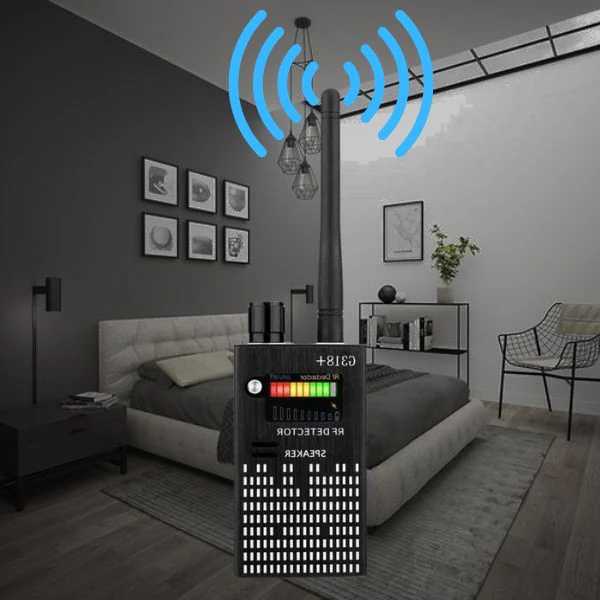RF Signal Detector for Hidden Cameras & Bugs with Long Battery Life