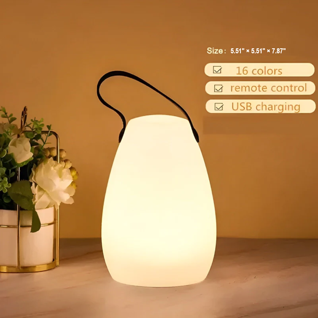 Modern Waterproof Wireless Table Lamp – Portable Lighting for Home & Outdoors