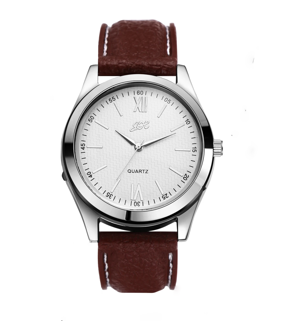 Windproof Electric Lighter with Quartz Watch for Men – USB Rechargeable Metal Design