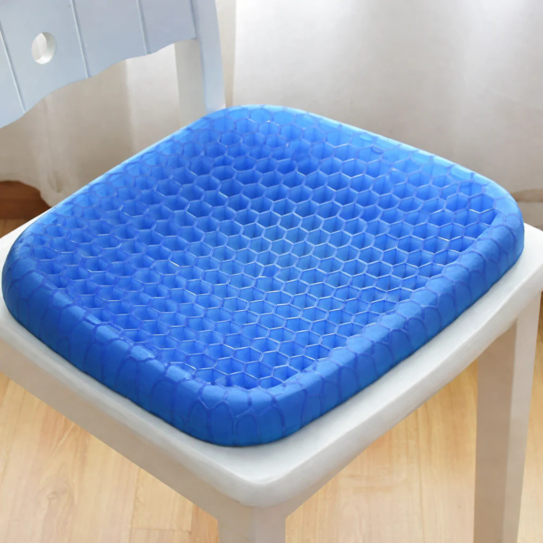 Honeycomb Design Silicone Seat Cushion for Cooling Comfort