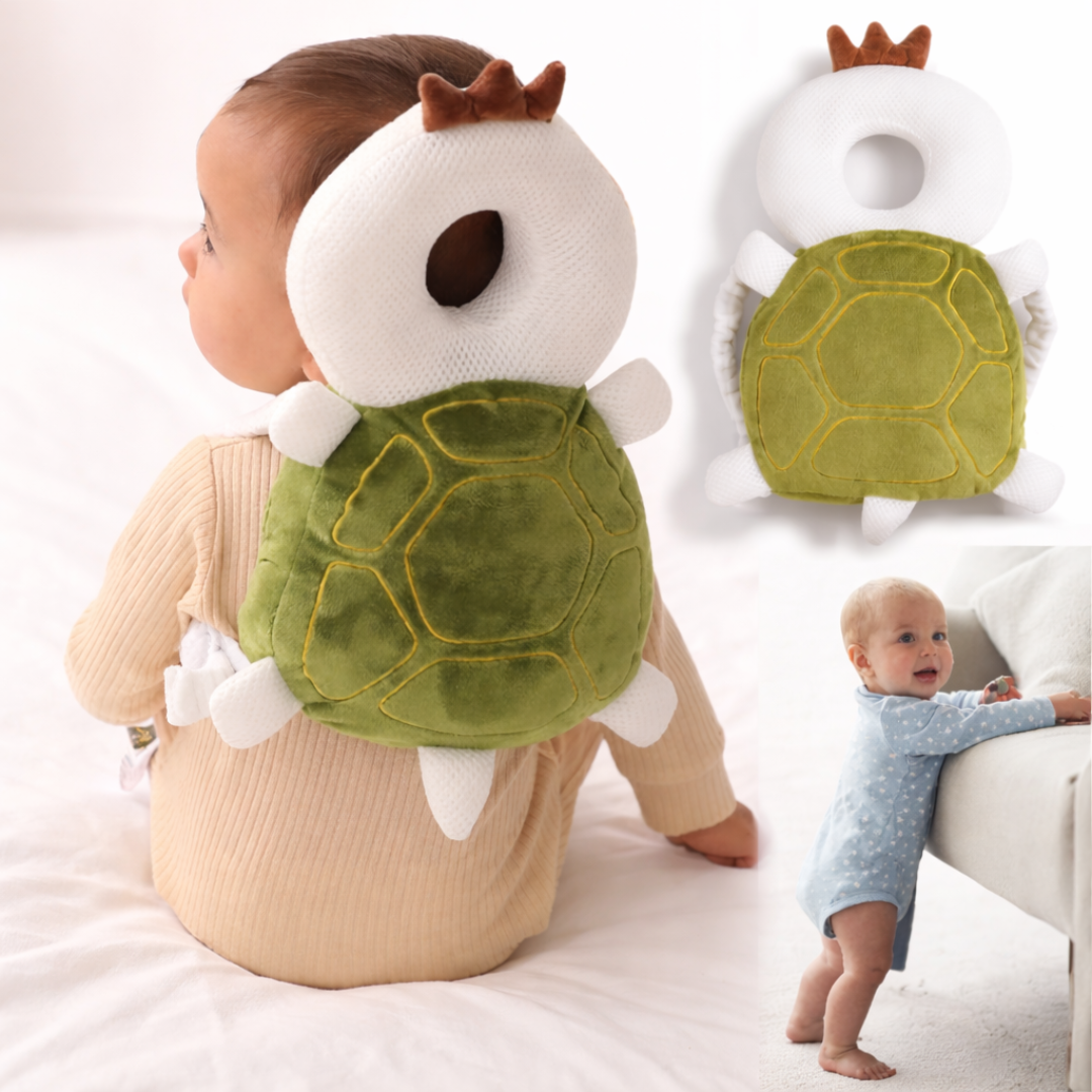 Toddler Head Cushion in Turtle Shape for Safety and Comfort
