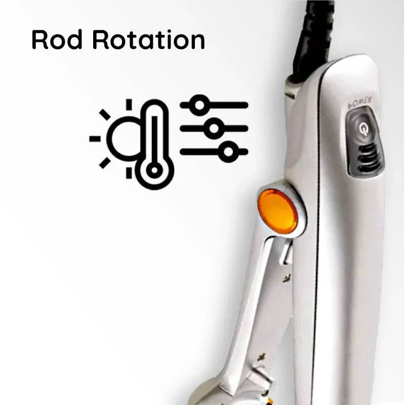 3 Heat Setting Rotating Hair Brush for Easy and Stylish Hair Styling
