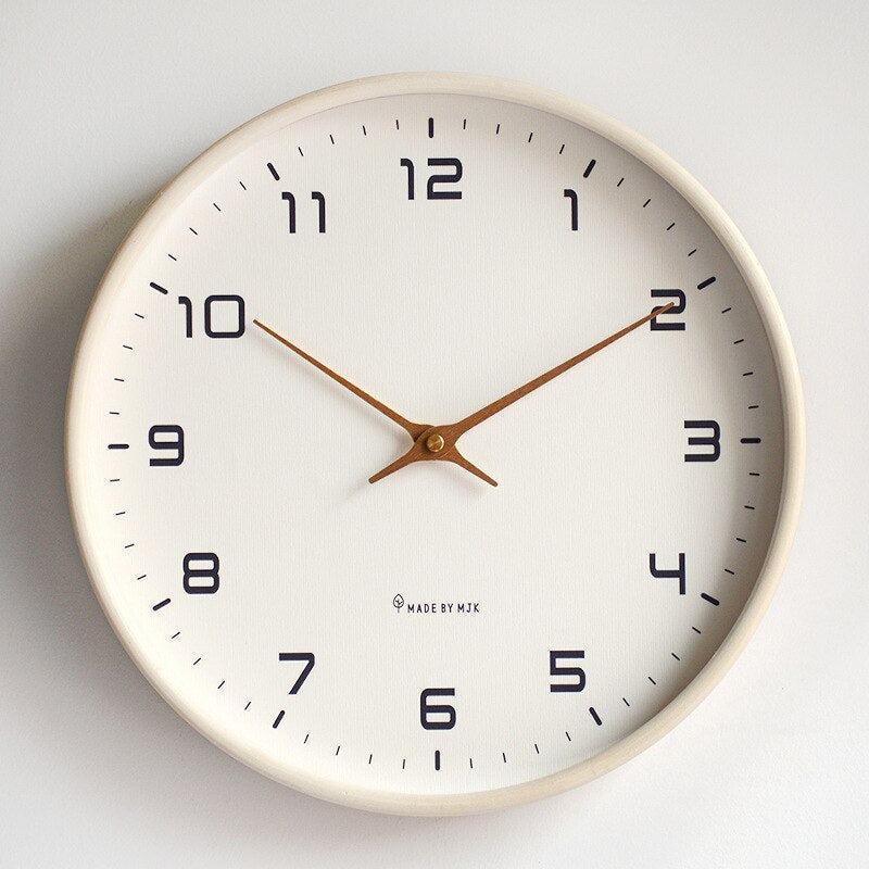 Modern Minimalist Wall Clock – Scandinavian Decor for Stylish Interiors