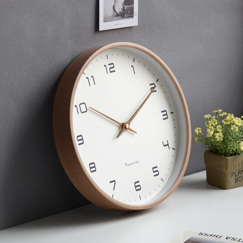 Quartz Movement Wall Clock – Minimalist Design for Stylish Interiors