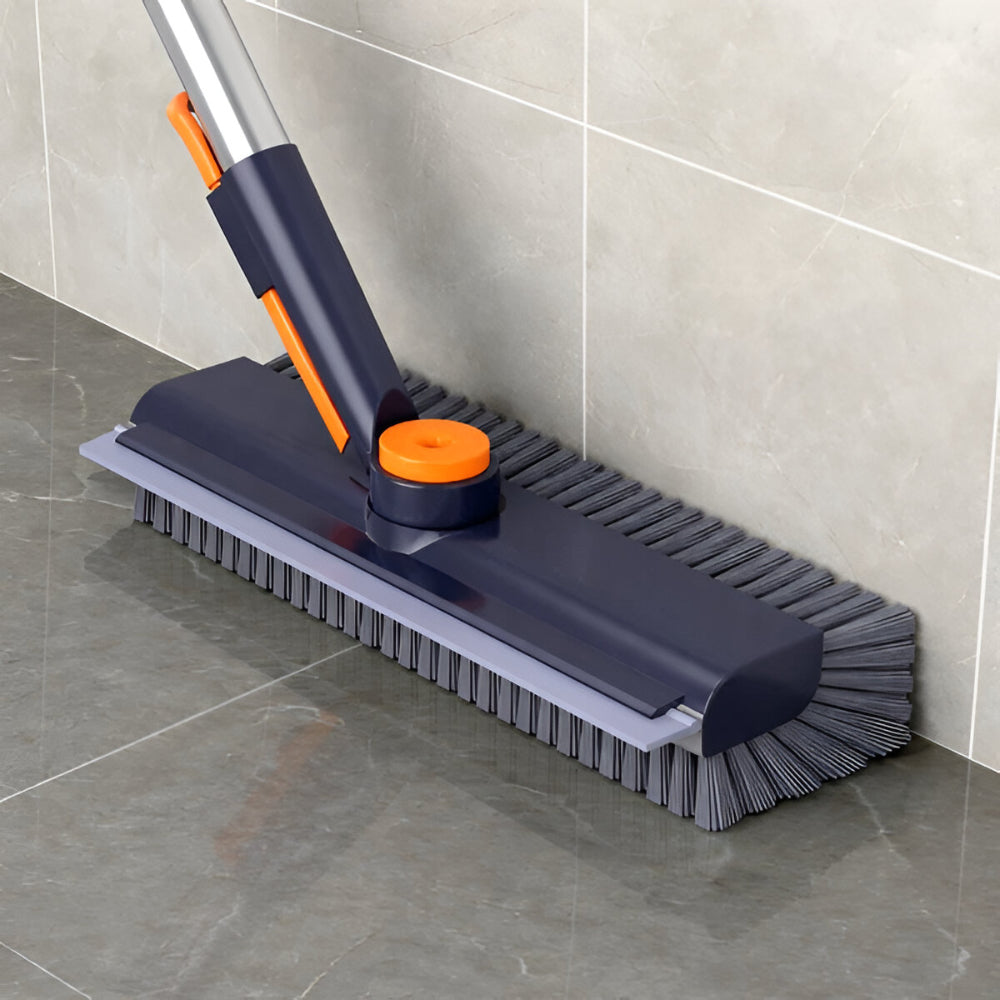 Heavy-Duty Floor Scrub Brush with Long Handle for Easy Cleaning