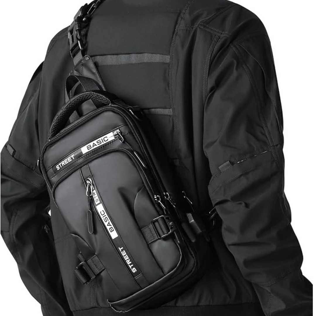 Lightweight Crossbody Sling Bag with Generous Storage for Travel