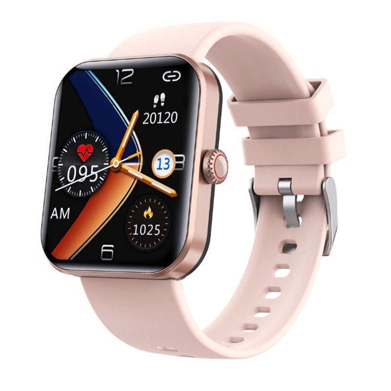 Health and Fitness Smartwatch with Real-Time Tracking - Sleek Design for Overall Wellness