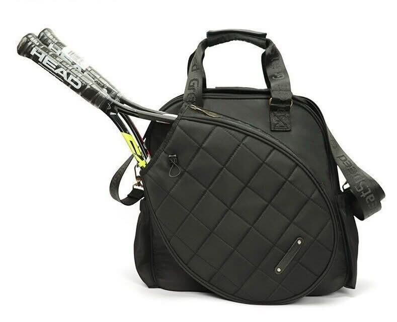 Tennis Racket Bag with Multiple Compartments for Comfortable Transport