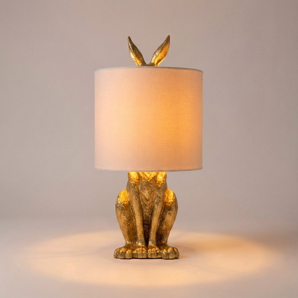 Sculptural Accent Lamp Featuring Unique Animal Silhouette for Cozy Lighting