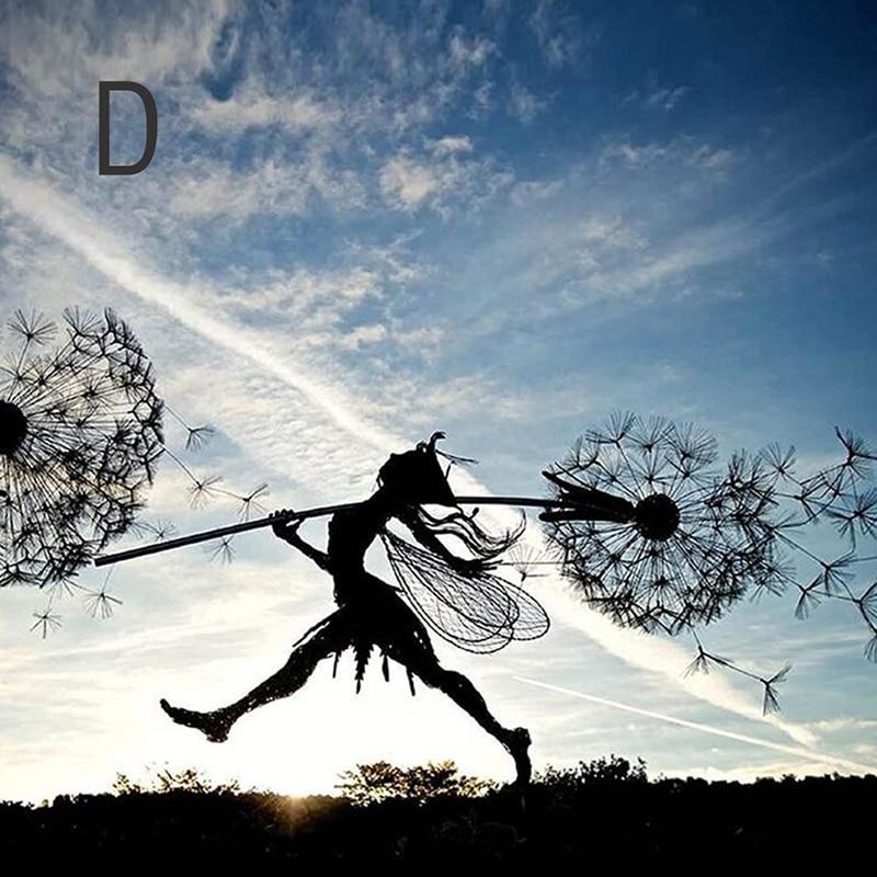 Garden Wind Spinner for Fairy Decor – Motion-Activated Outdoor Accent