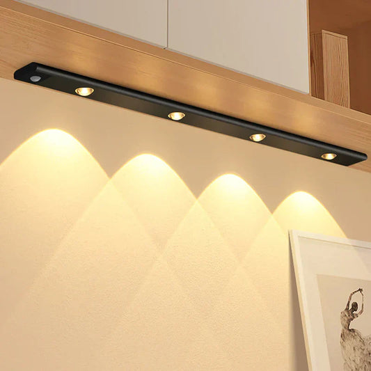 Adjustable Color Motion Sensor Puck Lights for Under Cabinet Illumination