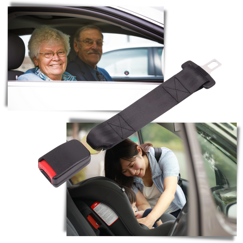 Heavy Duty 9.8 Inch Seat Belt Extender for Cars – Ideal for Adults and Children