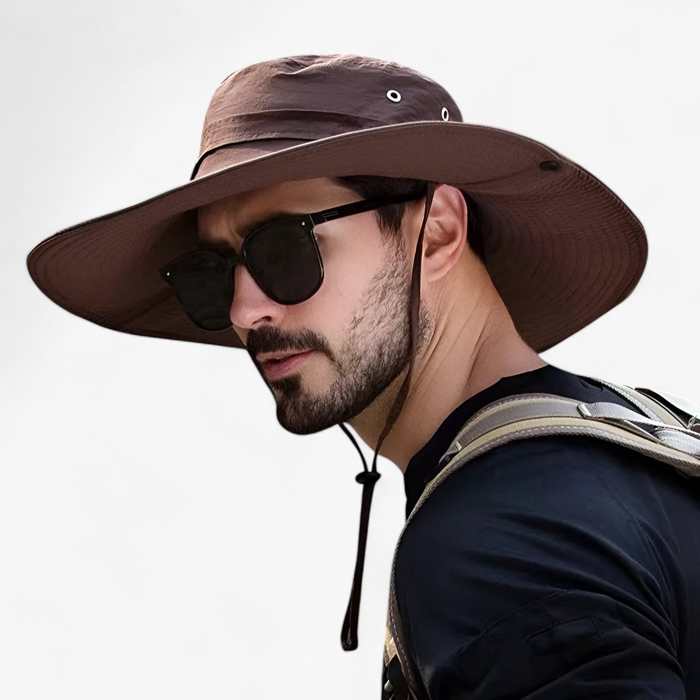 Breathable Sun Hat for Outdoor Use with UV Protection and Comfort