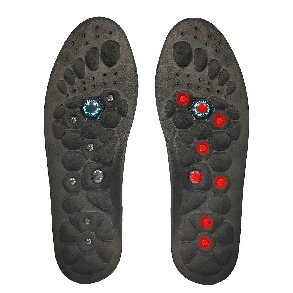 Energizing Magnetic Reflex Insoles for Foot Relief