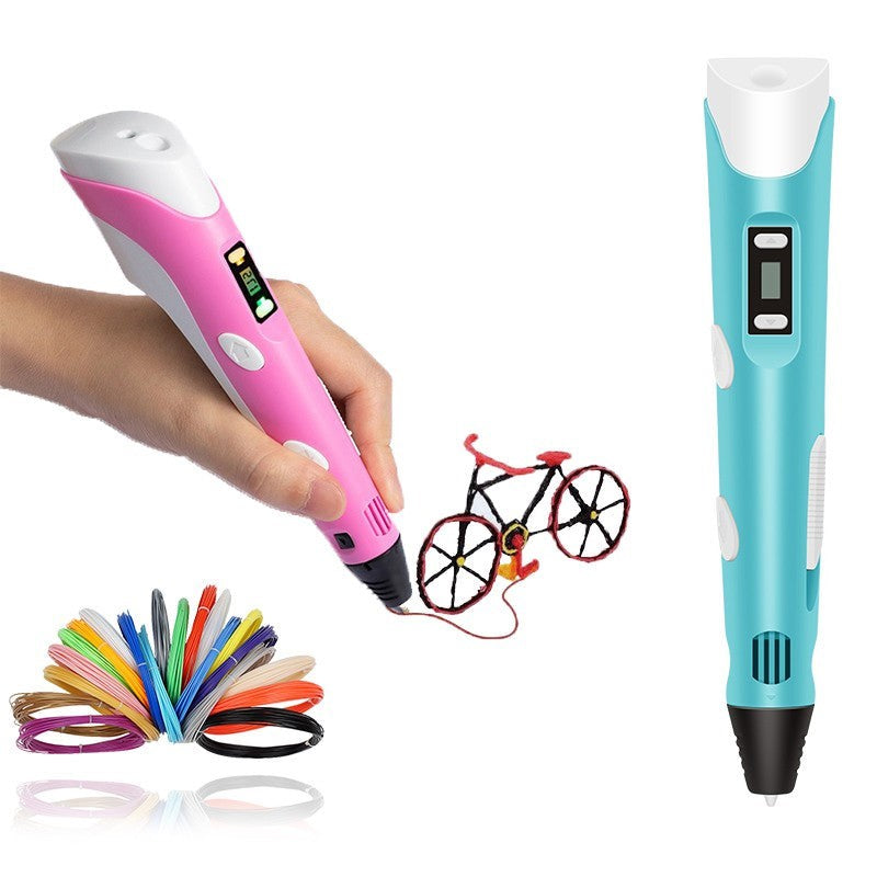 Creative 3D Design Pen with Adjustable Speed and Safety Features