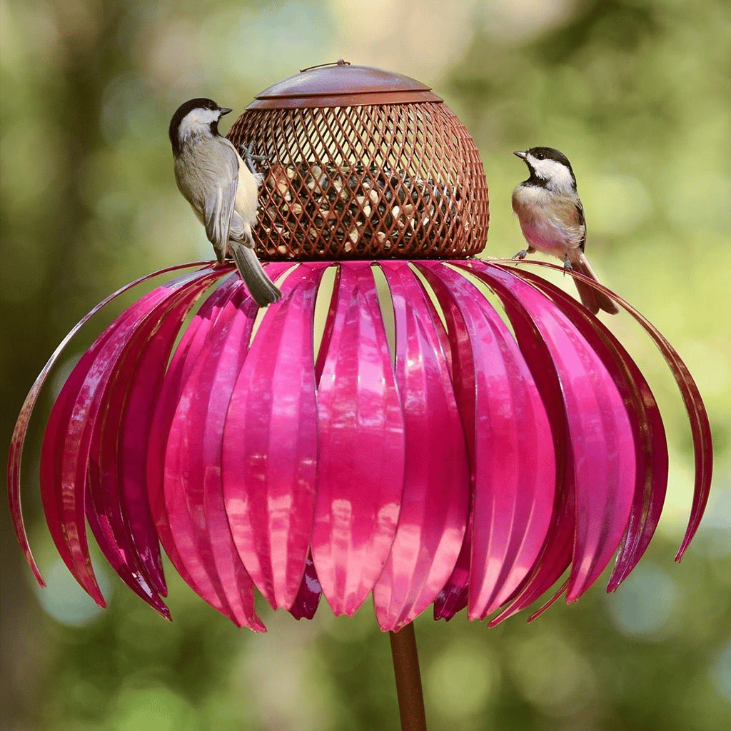 Bird Feeder in Flower Design