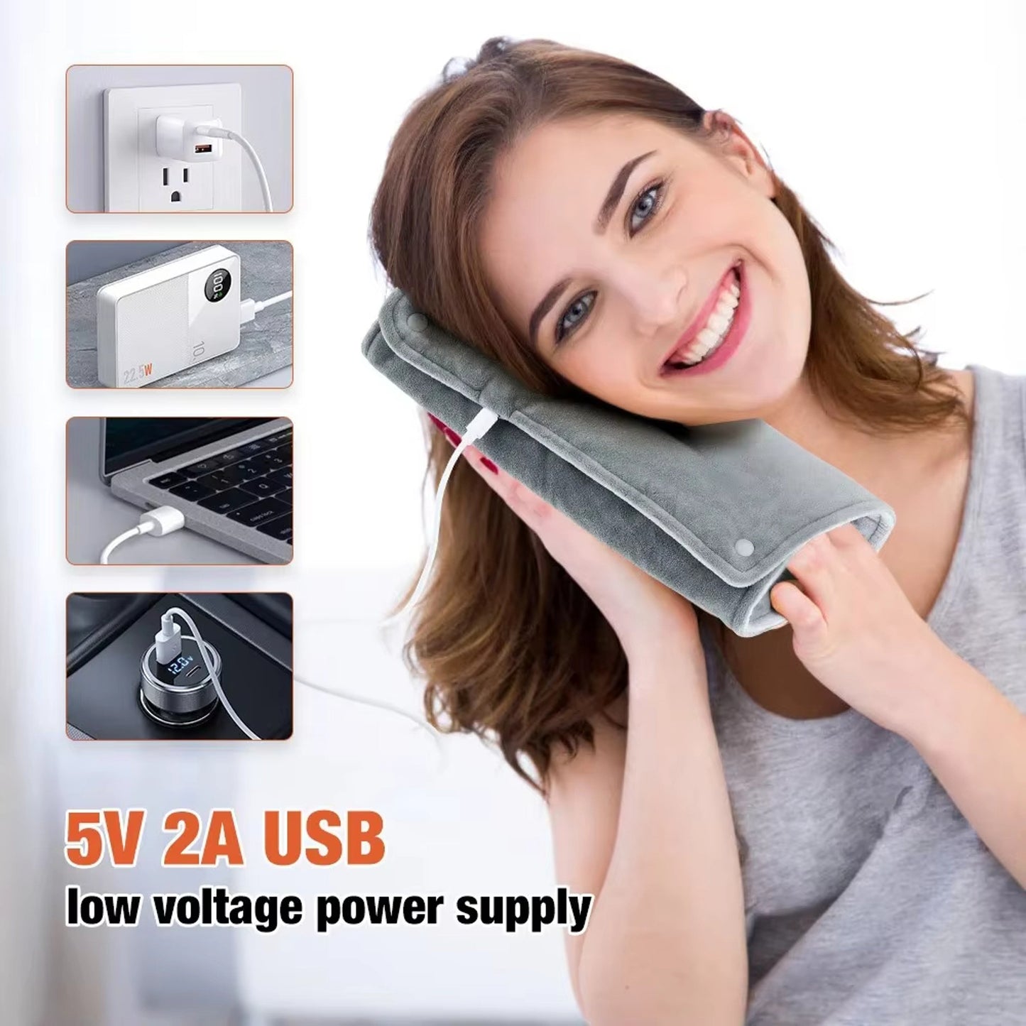 Portable USB Heating Pad for Instant Relief Anywhere