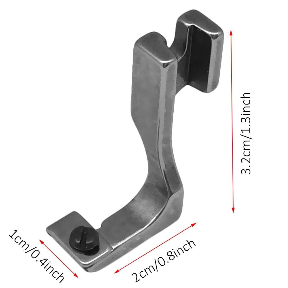Precision Zipper Foot for Seamless Invisible Zipper Installation