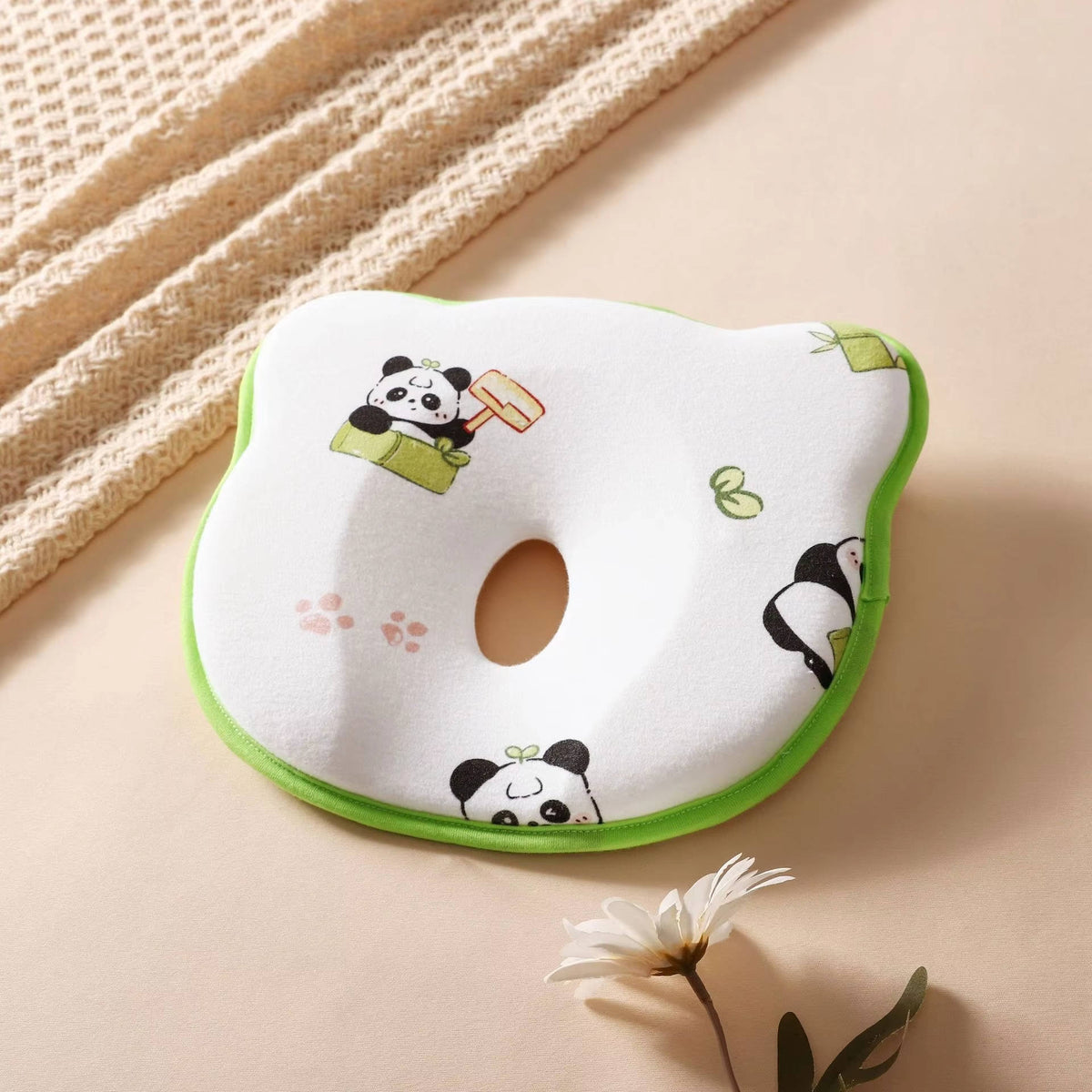 Comfort Cradle Pillow for Infants - Silicone Core Support