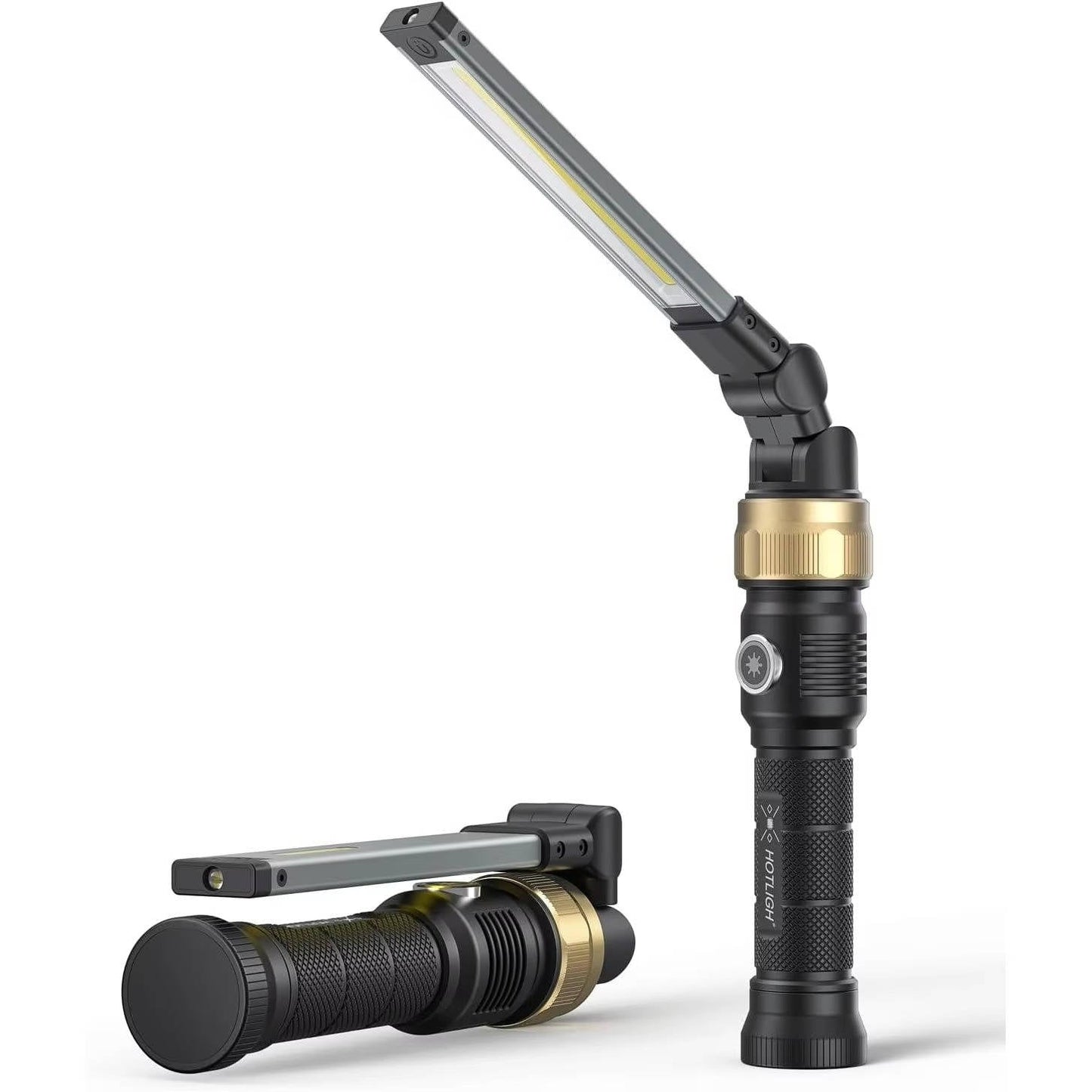 Versatile Magnetic LED Work Light, 5000mAh Rechargeable 1200 Lumens